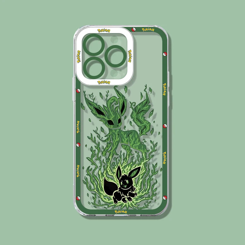 Coque iPhone Pokémon - Phyllali (Aura)