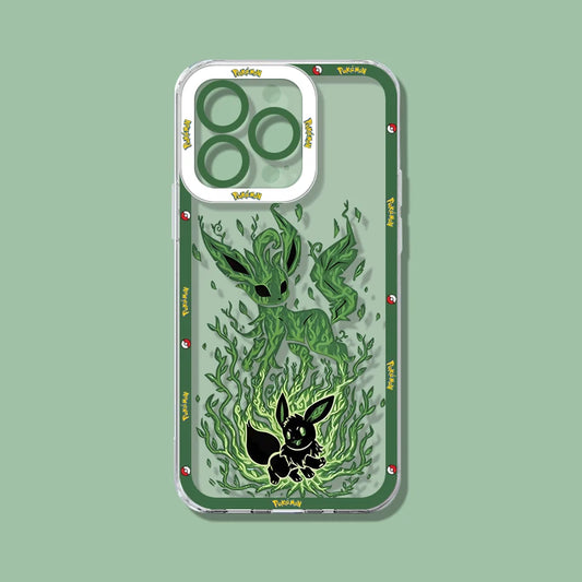 Coque iPhone Pokémon - Phyllali (Aura)
