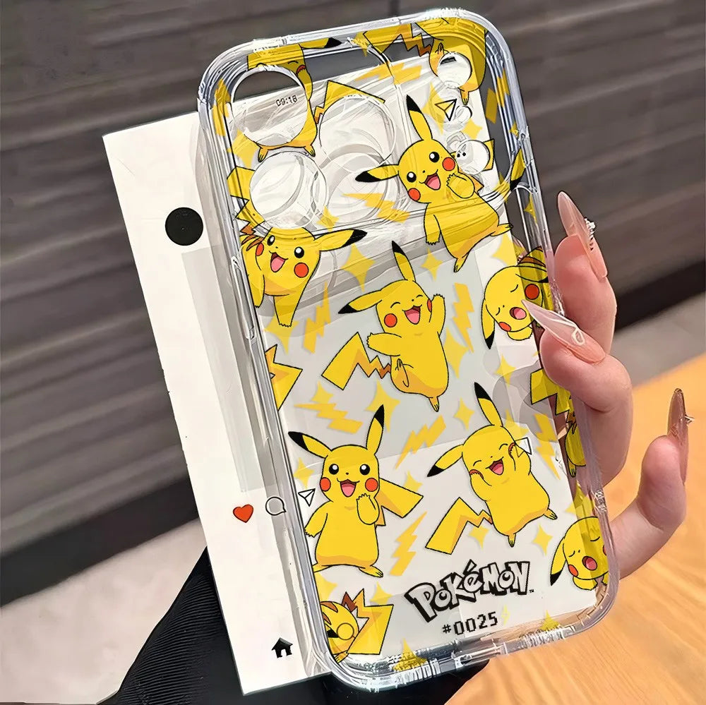 Coque iPhone Pokémon - Pikachu (Motif Répété)
