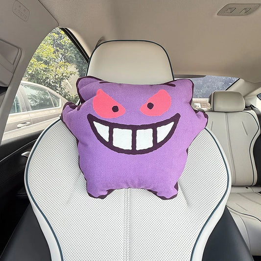 Coussin de Nuque pour Voiture Pokémon - Ectoplasma