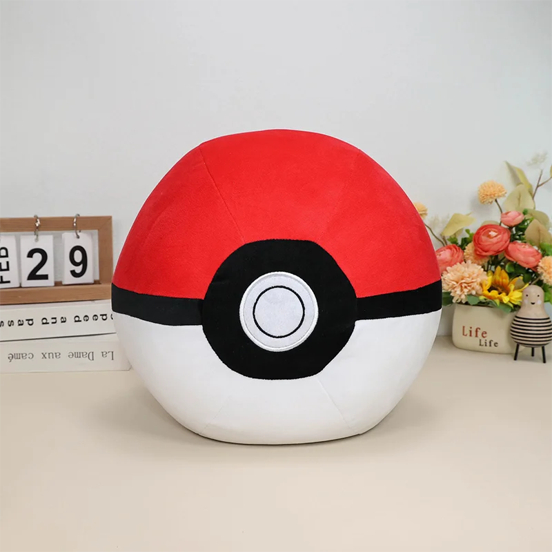 Coussin Pokémon - Poké Ball Géante (34 cm)