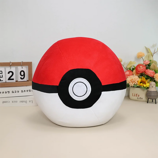 Coussin Pokémon - Poké Ball Géante (34 cm)