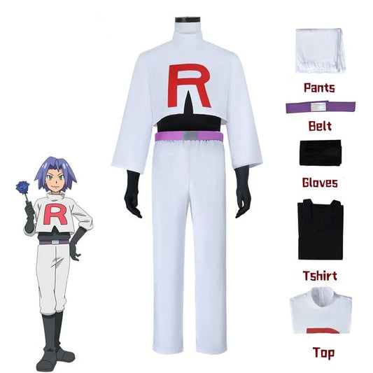 Déguisement Pokémon - James de la Team Rocket
