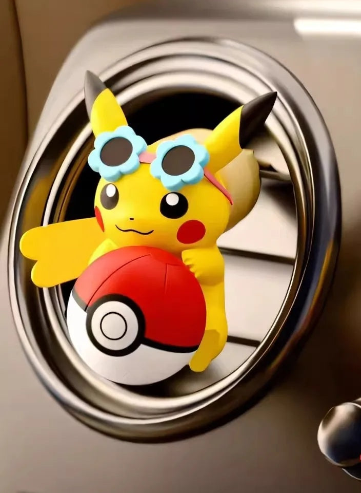 Diffuseur de Parfum pour Voiture Pokémon - Pikachu à la Poké Ball