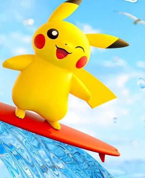 Diffuseur de Parfum pour Voiture Pokémon - Pikachu Surfeur