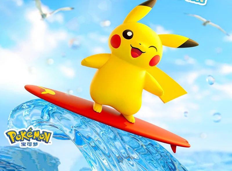 Diffuseur de Parfum pour Voiture Pokémon - Pikachu Surfeur