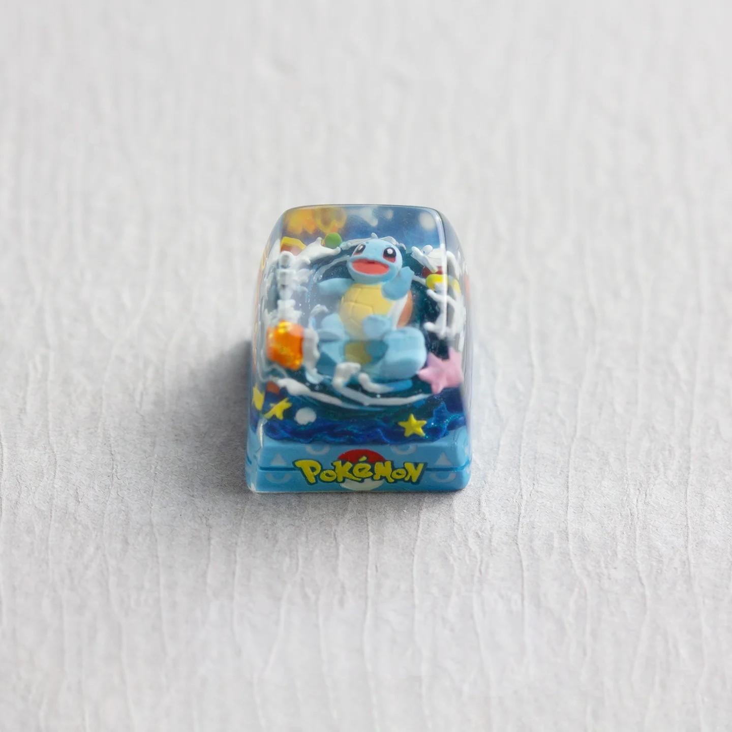 Keycap Diorama Pokémon - Carapuce