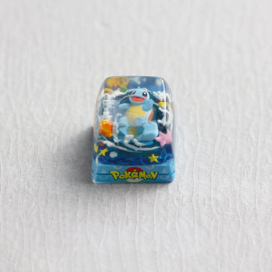 Keycap Diorama Pokémon - Carapuce