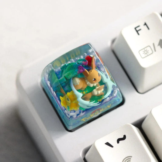 Keycap Diorama Pokémon - Évoli