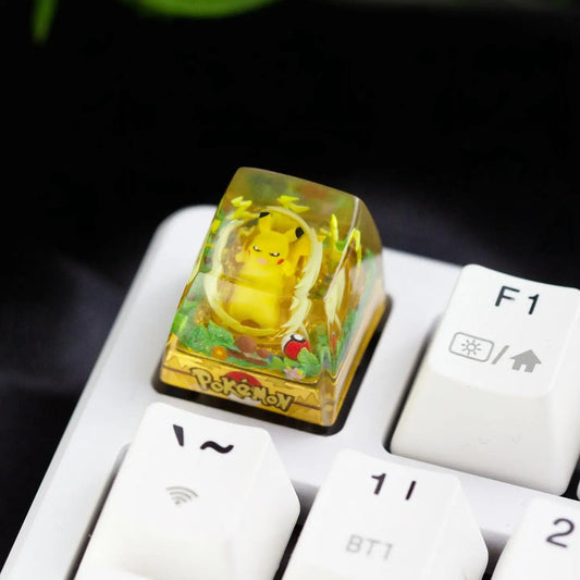 Keycap Diorama Pokémon - Pikachu