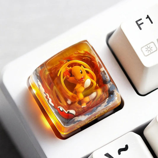 Keycap Diorama Pokémon - Salamèche
