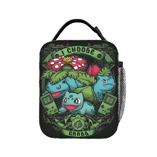 Lunch Bag Pokémon - Bulbizarre (I Choose Grass)