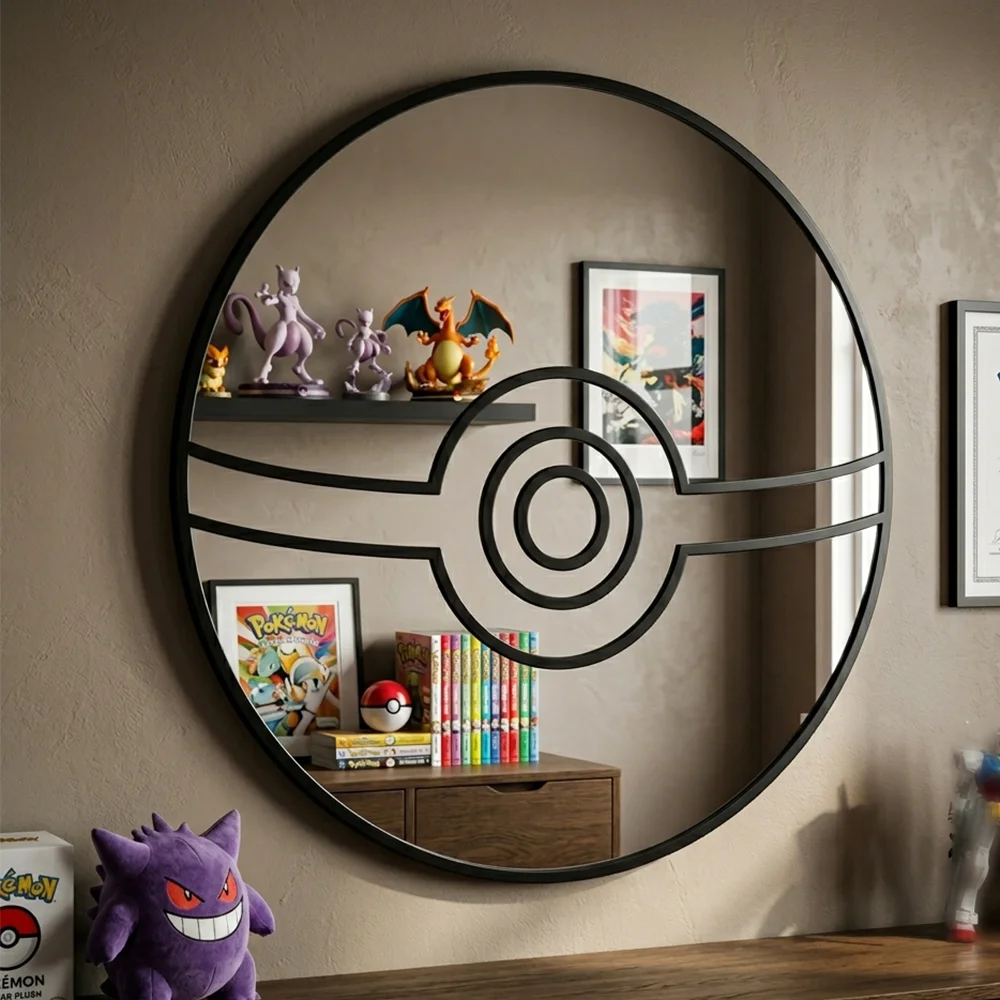 Miroir Mural Pokémon - Poké Ball