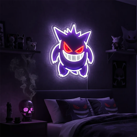 Néon LED Pokémon - Ectoplasma