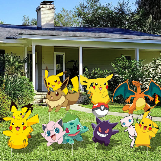 Panneau de Jardin Pokémon - Sur Piquet