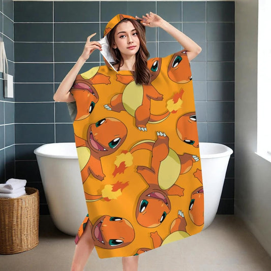 Peignoir Pokémon - Salamèche