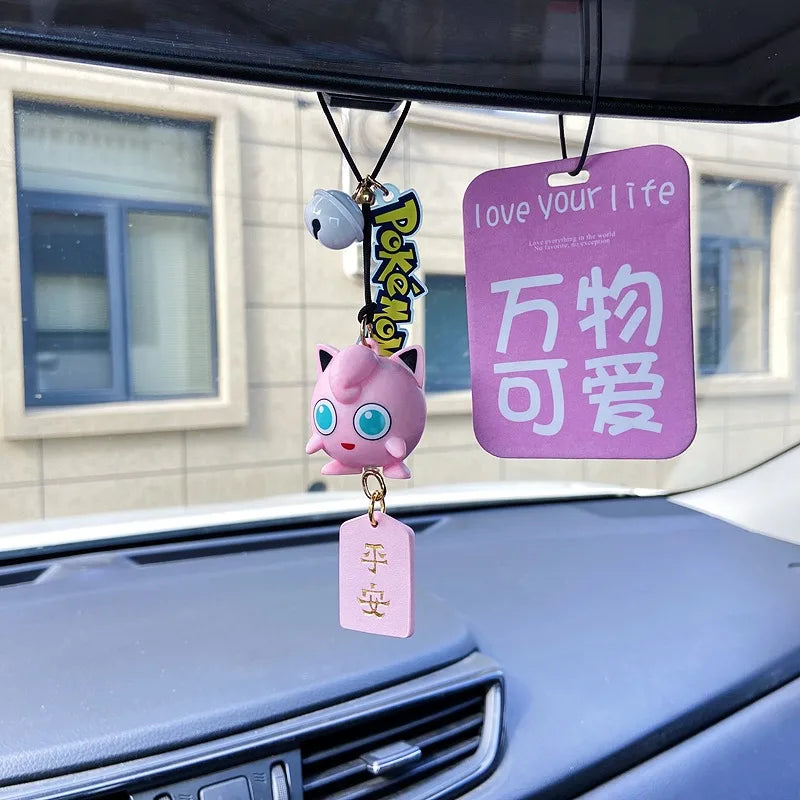Pendentif de Rétroviseur de Voiture Pokémon - Rondoudou