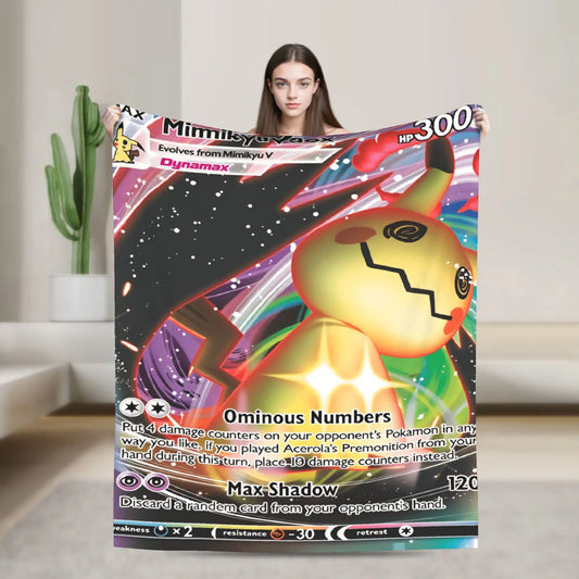 Plaid Pokémon - Carte Mimiqui VMAX