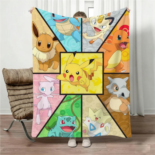 Plaid Pokémon - Patchwork Pastel