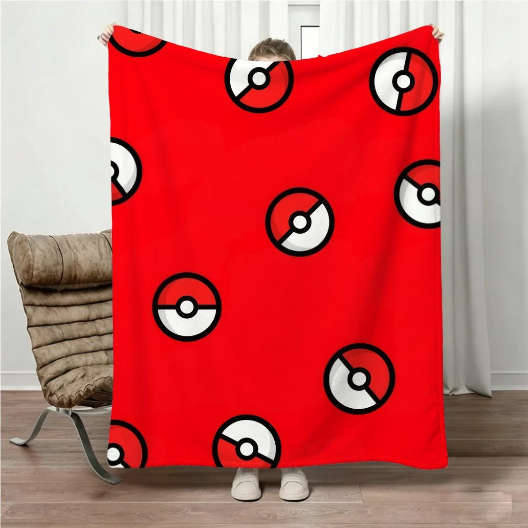 Plaid Pokémon - Poké Balls (Rouge)