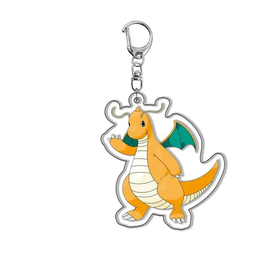 Porte-Clés Pokémon en Acrylique - Dracolosse