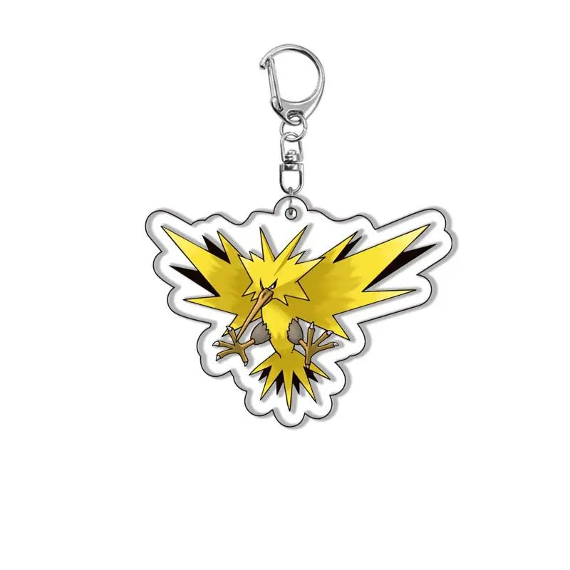 Porte-Clés Pokémon en Acrylique - Électhor