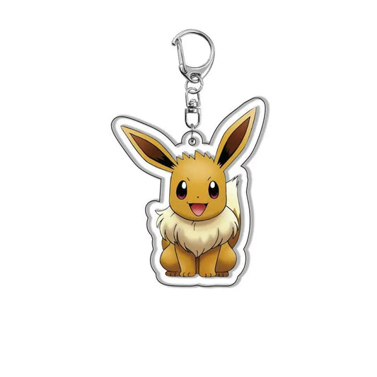 Porte-Clés Pokémon en Acrylique - Évoli