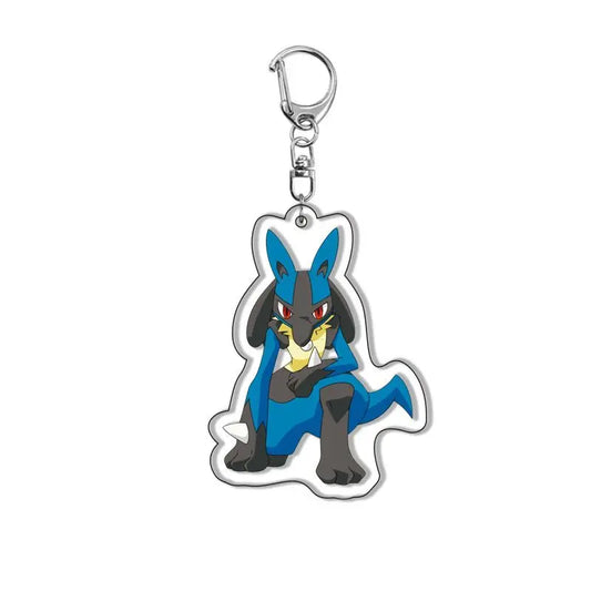 Porte-Clés Pokémon en Acrylique - Lucario