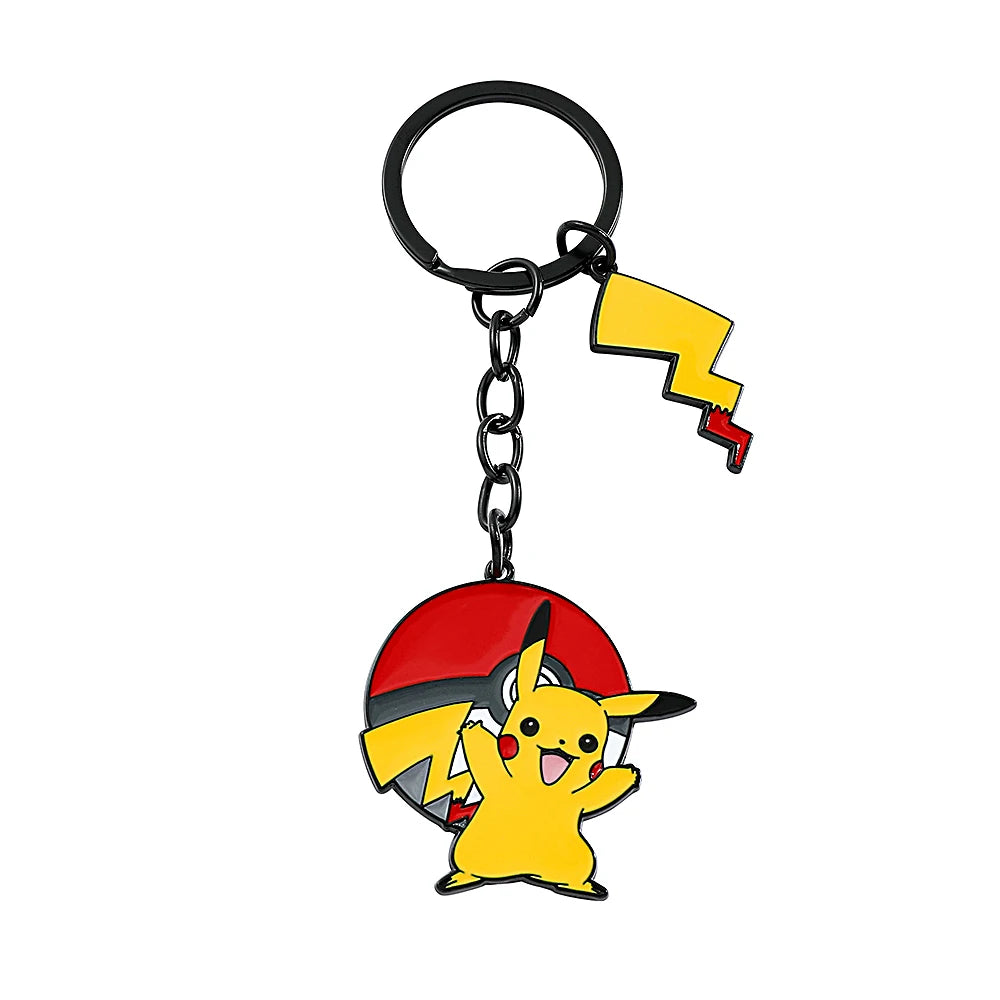 Porte-Clés Pokémon en Métal - Pikachu Casquette