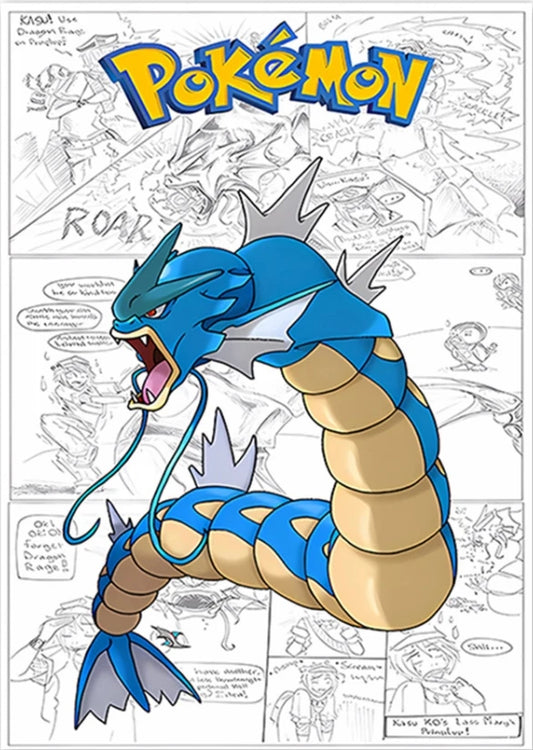Poster Pokémon - Léviator (Manga)
