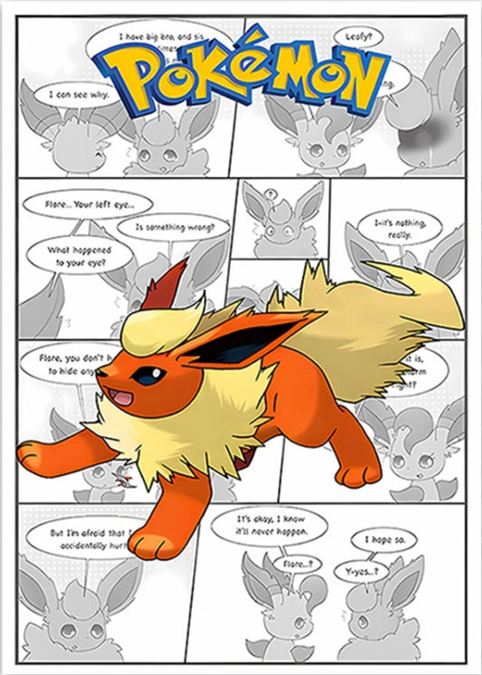Poster Pokémon - Reptincel (Manga)