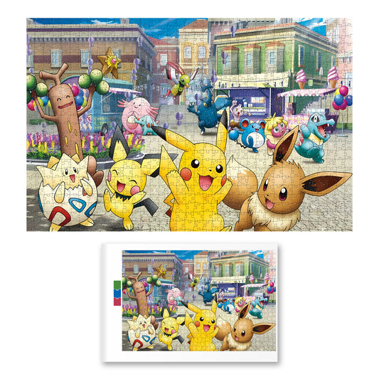 Puzzle Pokémon - Fête en Ville