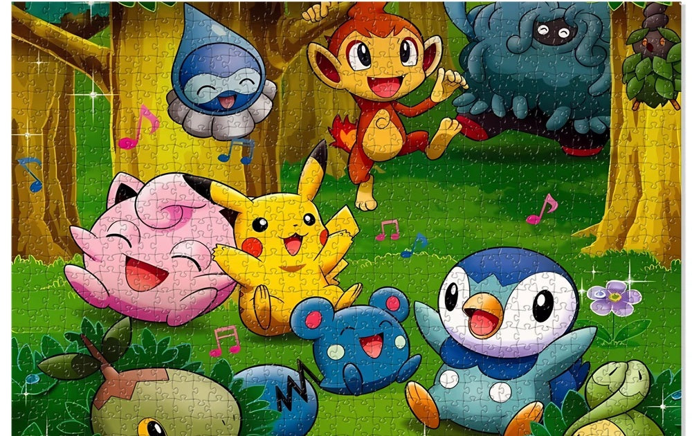 Puzzle Pokémon - Forêt de Sinnoh