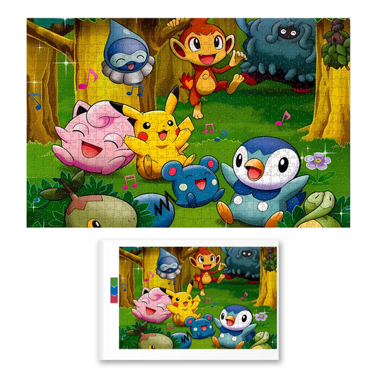 Puzzle Pokémon - Forêt de Sinnoh