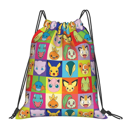Sac à Cordon Pokémon - Mosaïque de Vignettes