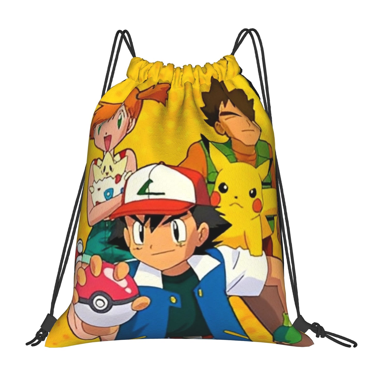 Sac à Cordon Pokémon - Sacha, Ondine et Pierre
