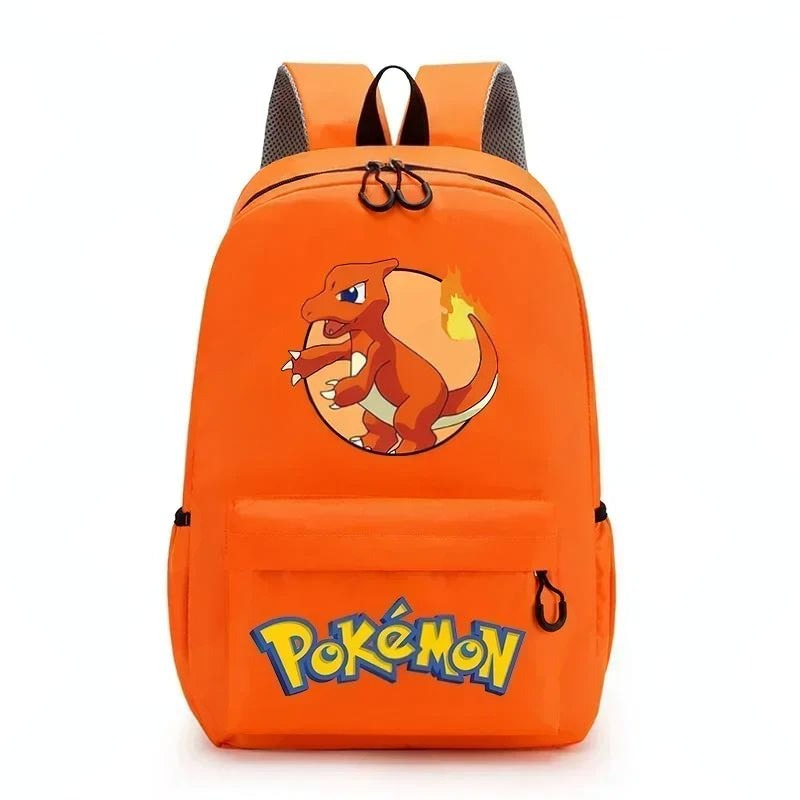 Sac à Dos Scolaire Pokémon - Salamèche (Orange)