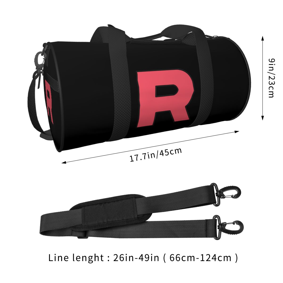 Sac de Sport Pokémon - Team Rocket