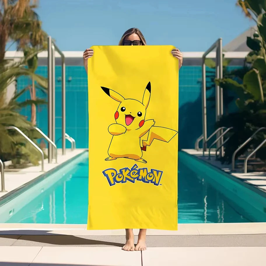 Serviette de Plage Pokémon - Pikachu