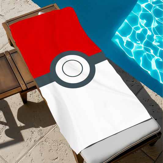 Serviette de Plage Pokémon - Poké Ball