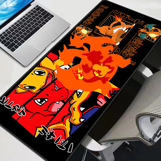 Tapis de Souris XL Pokémon - Dracaufeu Graffiti