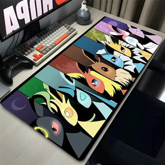Tapis de Souris XL Pokémon - Évoli et ses Évolutions (XL)