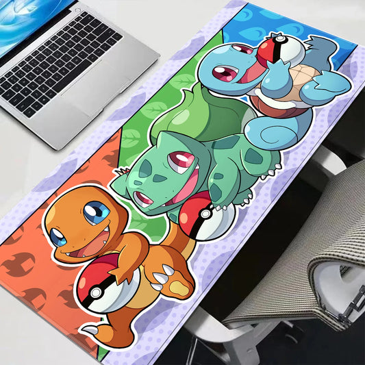 Tapis de Souris XL Pokémon - Starters de Kanto