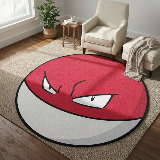 Tapis en Forme de Pokémon - Voltorbe