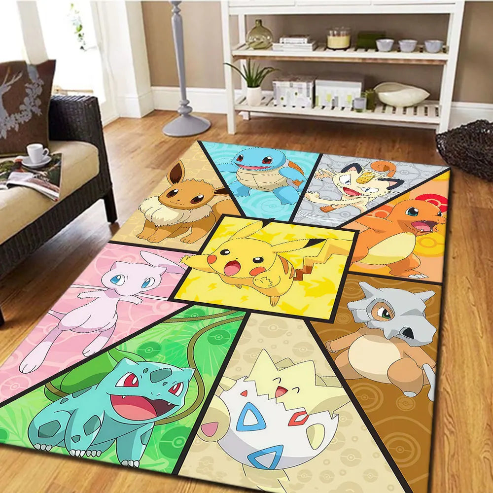 Tapis Pokémon - Mosaïque de Kanto