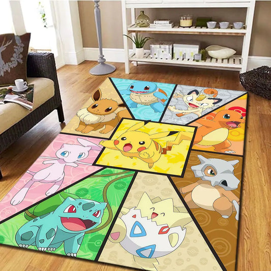 Tapis Pokémon - Mosaïque de Kanto