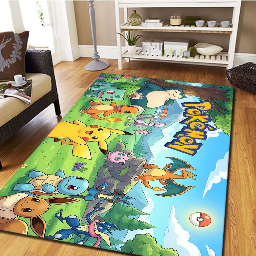 Tapis Pokémon - Panorama de Kanto