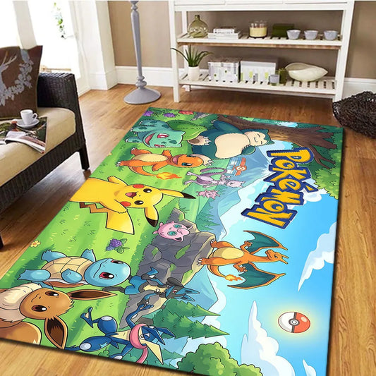 Tapis Pokémon - Panorama de Kanto