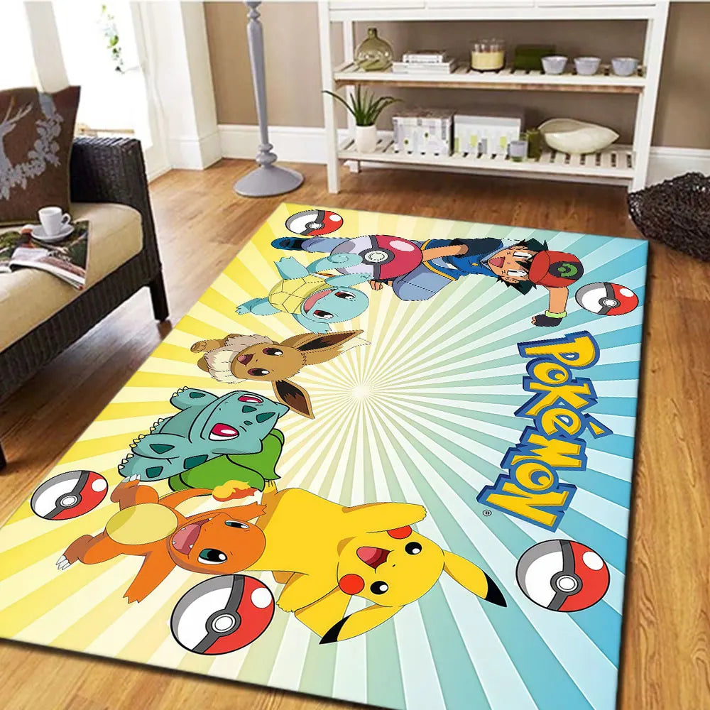 Tapis Pokémon - Pikachu et ses Amis