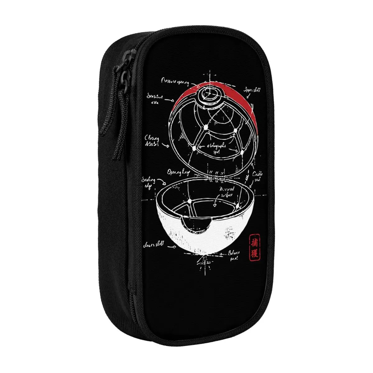 Trousse Pokémon - Poké Ball (Schéma)